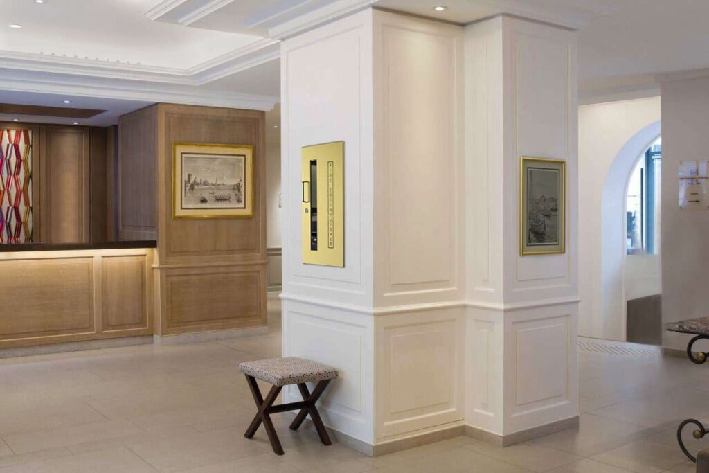 Fire cabinets and emergency lighting